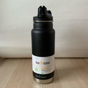 Black Stainless Steel Water Bottle